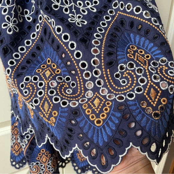 Like New Anthropologie Nori Eyelet Tunic Dress - Picture 8 of 11